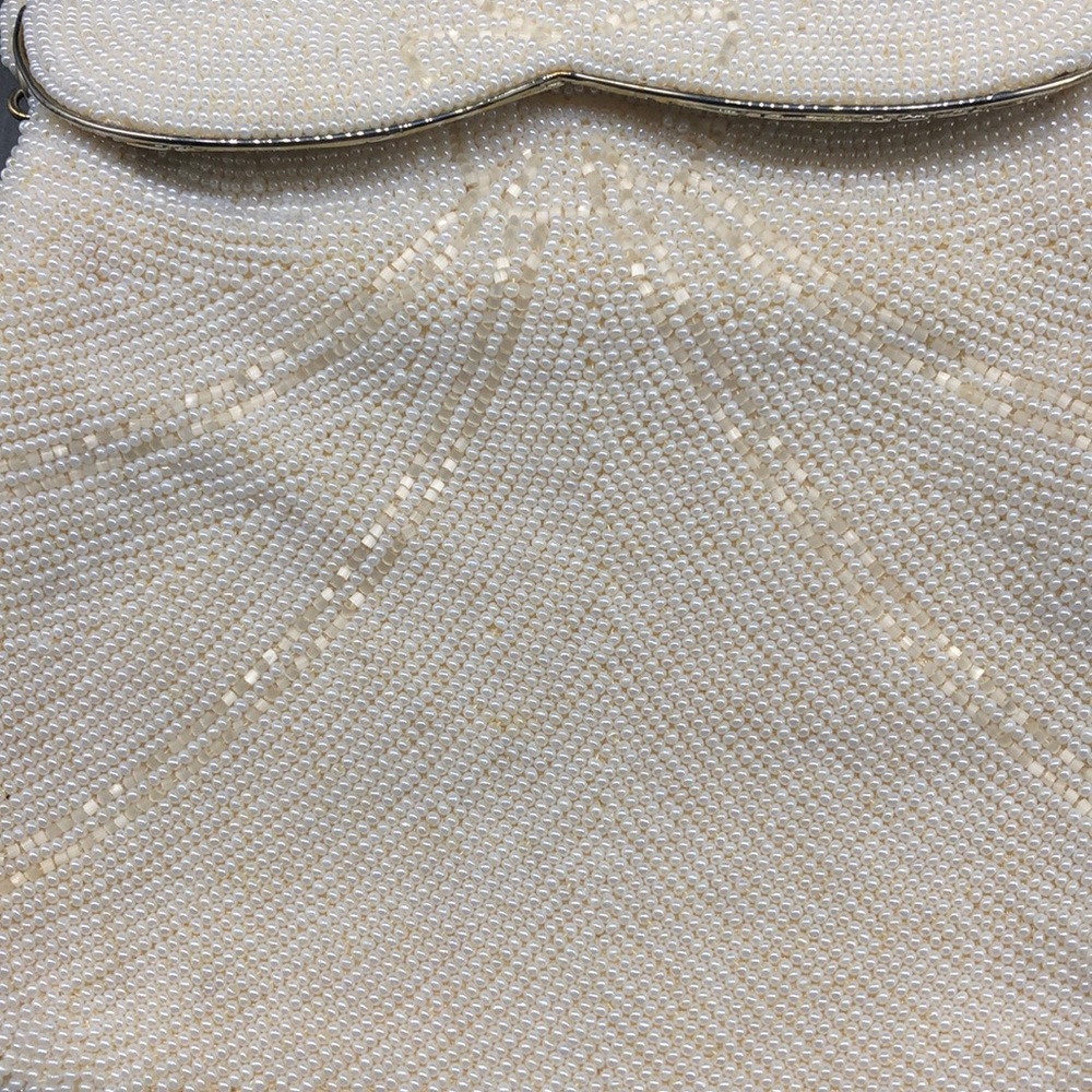Vintage Seed Pearl Handbag - Picture 2 of 10